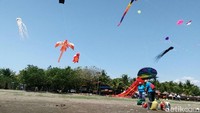 Festival Layang-layang Internasional diadakan pada 18-19 Agustus 2018 (Ibnu Munsir/detikTravel)