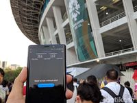 Menguji Kecepatan Internet di Pembukaan Asian Games 2018