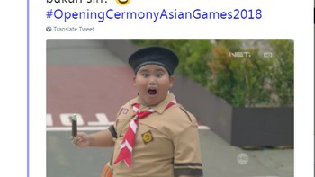  Lagi-lagi netizen yang mengira anak ini mirip dengan karakter Russell dari film Up. Foto: Internet