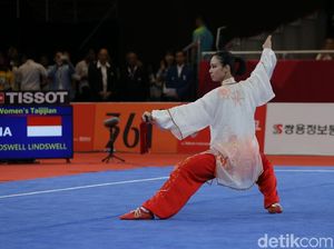 Lindswell Sumbang Emas Kedua untuk Indonesia di Asian Games 2018