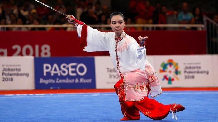 Berkat fokus, Lindswell Kwok sukses meraih emas Asian Games 2018 (Foto: Beawiharta/Reuters) Berkat fokus, Lindswell Kwok sukses meraih emas Asian Games 2018 (Foto: Beawiharta/Reuters)