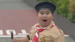 Foto: Fairel, Anak Pramuka yang Melongo Lihat Jokowi Naik Moge