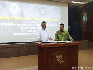 Wujudkan e-Government, KemenPAN-RB Teken MoU dengan Badan Siber