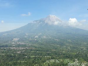 Gunung Merapi Kembali Gugurkan Lava Siang Tadi, Jarak Luncur 1 Km