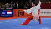 Skornya menjadi yang tertinggi dari 16 pewushu.