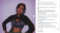 Acara Asian Games lagi pembukaan, Anya Geraldine pun ikut mmebuka dadanya, ujar atlet lari asal Pati tersebut. Foto: Dok. Instagram/anyageraldine