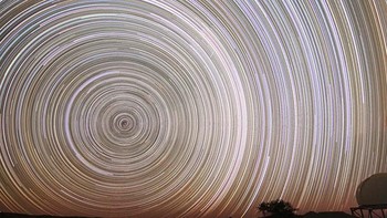 Star trails. Foto: bored panda
