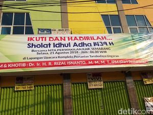 Ini Dia Lokasi Salat Idul Adha di Ungaran Selasa Besok