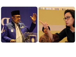 Sri Mulyani Hanya Diam Ditanya Data Utang versi Zulkifli Hasan