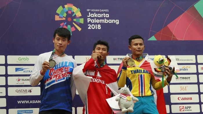 Indonesia menambah tiga emas di hari Senin (20/8/201) (Foto: Dwi Andri Purwanto/ANTARA FOTO/INASGOC) Indonesia menambah tiga emas di hari Senin (20/8/201) (Foto: Dwi Andri Purwanto/ANTARA FOTO/INASGOC)