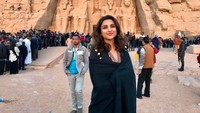 Selain jalan-jalan di Negeri Kanguru, Parineeti juga pernah ke Mesir (parineetichopra/Instagram)