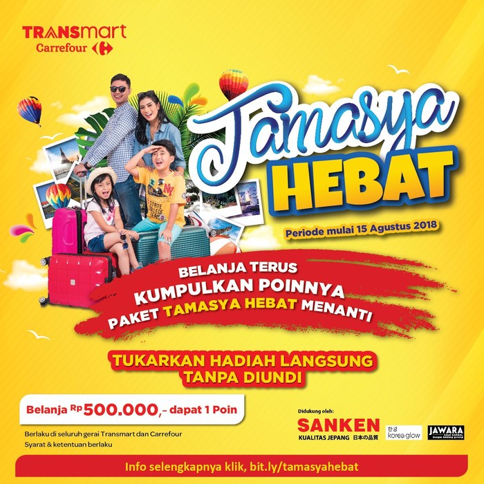 Rajin Belanja, Bisa Pergi ke Destinasi Impian