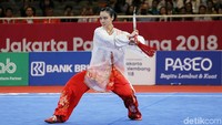 Lindswell mengalahkan atlet wushu Juanita Mok Uen asal Hong Kong (19,42) dan Agatha Chrystenzen Wong (Filipina) yang meraih total poin 19,36.