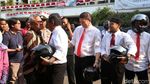 Gaya Necis Timses Jokowi-Maruf Datangi KPU