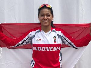 Tiara Andini Tambah Perolehan Emas Indonesia