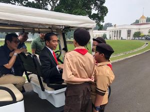 Cerita Anak Pramuka di Video Asian Games Saat Ngobrol dengan Jokowi