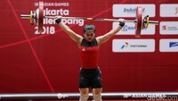 Sri Wahyuni juga meminta maaf atas kegagalan dia mempersembahkan medali emas.