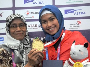 Kisah Defia: Sempat Tak Direstui Jadi Atlet, Kini Raih Emas Asian Games 2018