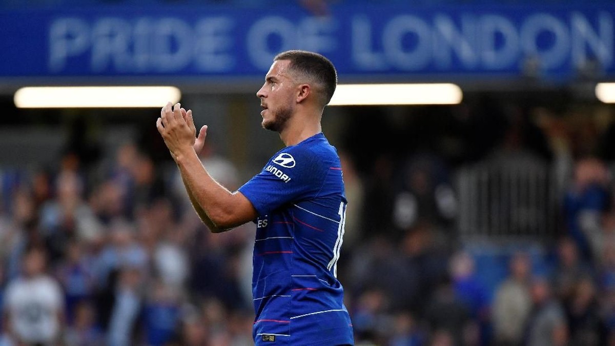 Eden Hazard tetap di Chelsea musim ini (Toby Melville/REUTERS)