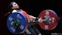 Sri Wahyuni kalah dari lifter Korea Utara Ri Song Gum yang punya total angkatan 199 kg (Snatch 87 kg, Clean and Jerk 112 kg).
