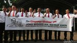 Gaya Necis Timses Jokowi-Maruf Datangi KPU