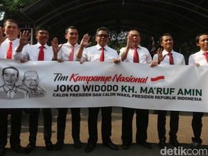 Ketum Koalisi Jadi Dewan Penasihat Timses Jokowi, JK Ketua Pengarah