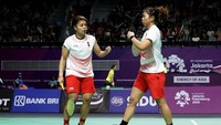 Di sektor Ganda putri ada nama Greysia Polii dan Apriyani Rahayu yang turut lolos menjadi finalis BWF World Tour Finals 2018. Dok. Humas PBSI.