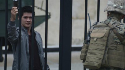 Aksi Iko Uwais di Mile 22