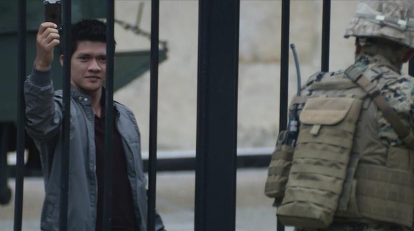 Aksi Iko Uwais di Mile 22