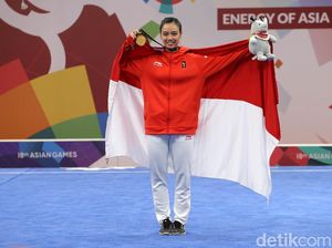 Gerakan Indah Lindswell Kwok yang Meraih Emas Wushu