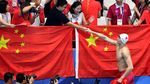 Ekspresi Atlet China Saat Bendera Negaranya Jatuh di Asian Games