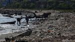 Miris! Potret Gunungan Sampah di Pesisir Jakarta