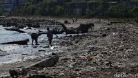 Sampah juga bisa merusak ekosistem di pantai tersebut.