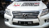 Itu branding tim balap sepeda Indonesia untuk ajang Asian Games. Ada beberapa mobil yang kita branding seperti itu, tutur Presiden of Indonesia Cycling Federation, Raja Sapta Oktohari saat dihubungi detikOto, Senin (20/8/2018). Foto: Istimewa