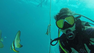 Foto: Sisi Lain Greysia Polii, Atlet Bulutangkis yang Ternyata Hobi Diving
