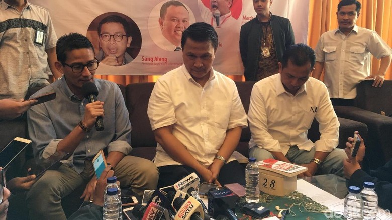 Canda Sandi Sebut Mardani Lebih Cocok Jadi Menteri Dibanding Wagub Canda Sandi Sebut Mardani Lebih Cocok Jadi Menteri Dibanding Wagub