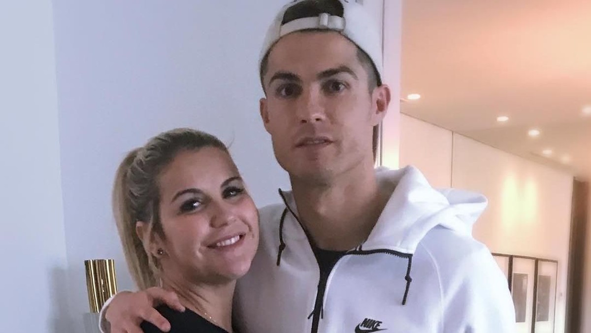 Katia Aveiro dan adiknya, Cristiano Ronaldo. (Foto: katiaaveirooficial/Instagram)