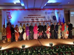 Doa dari Kamboja untuk Lombok Saat Resepsi Diplomatik HUT ke-73 RI