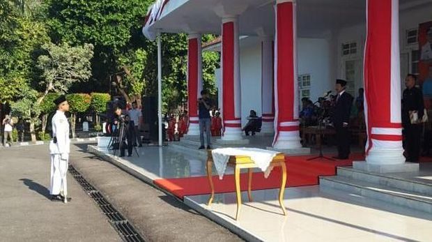 Momen Haru Anak Berkebutuhan Khusus Jadi Paskibra 17 Agustus di Babel
