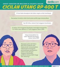 Sahut-sahutan Sri Mulyani vs Zulkifli Hasan