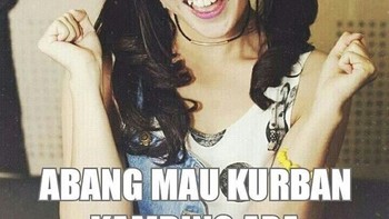 Gak kuat kurban perasaan neng. (Foto: internet)