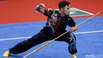 Aksi Achmad Hulaefi Raih Medali Perunggu dari Cabang Wushu