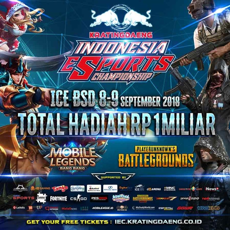 Nonton Kompetisi E-Sports Berhadiah Motor, Dapatkan Tiketnya ... - 