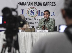 Survei LSI Denny JA: Prabowo-Gibran 42,9%, Ganjar-Mahfud 24,9%, AMIN 24,0%
