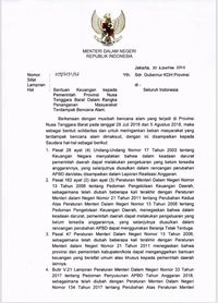 Fahri Hamzah Umbar Surat Tjahjo Minta Kepala Daerah Bantu NTB