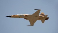 Televisi nasional Iran menyatakan jet tempur jenis baru itu telah sukses diuji coba. Foto: Tasnim News Agency