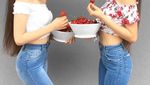 Cantik Kayak Barbie! 2 Gadis Kembar Ini Sering Foto Bareng Makanan