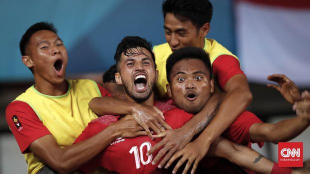 Timnas Indonesia ditargetkan juara Piala AFF 2018.