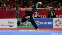 Bertanding di JIExpo Kemayoran, Achmad Hulaefi mengumpulkan total poin 9,71. Jumlah tersebut menempatkan dia di posisi tiga dan berhak atas medali perunggu.