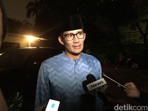 Jokowi-Maruf Disukai Emak-emak, Sandi: Saya Harus Kerja Keras